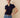 Women's Sweater Polo Navy