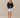 Women's Pleated Mini Skort Primary Colorblock