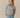 Cropped Striped Rugby Blue Brown Stripe