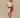 Women's Lobster Embroidered Polo Dress White